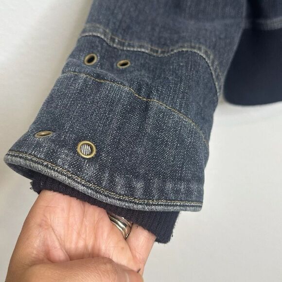 Cripple Creek Ranchwear Denim Jacket Womens Sz XXL Outdoor Western Rodeo Chore - Picture 8 of 9